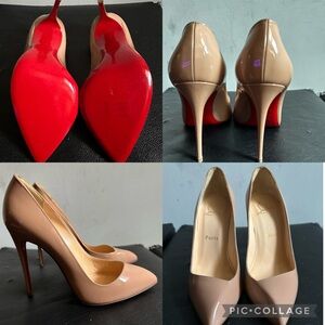 ✨Christian Louboutin Corneille 100 patent size 5.5✨